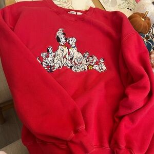 Rare Vintage Disney Store 101 Dalmatians Crewneck Sweatshirt – XXL